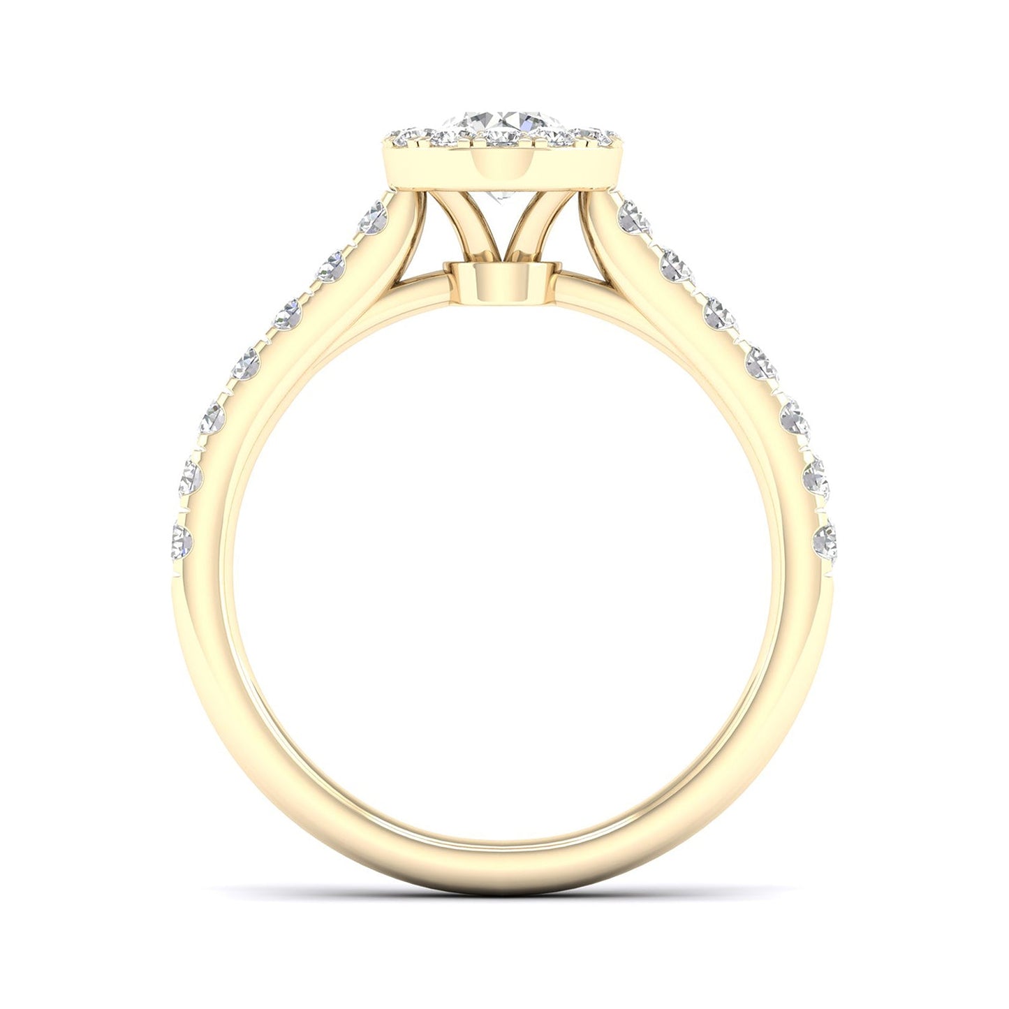 Essential 4-Pronged Round Ring_Product Angle_1 Ct. - 3