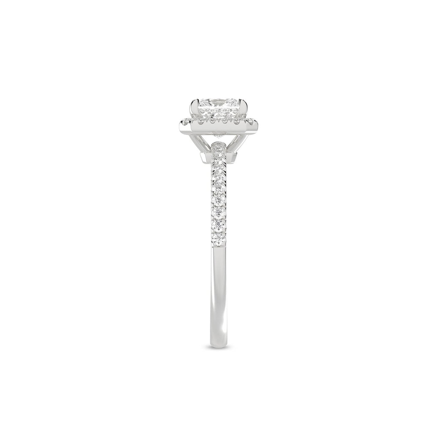 Luxe Princess Halo Ring