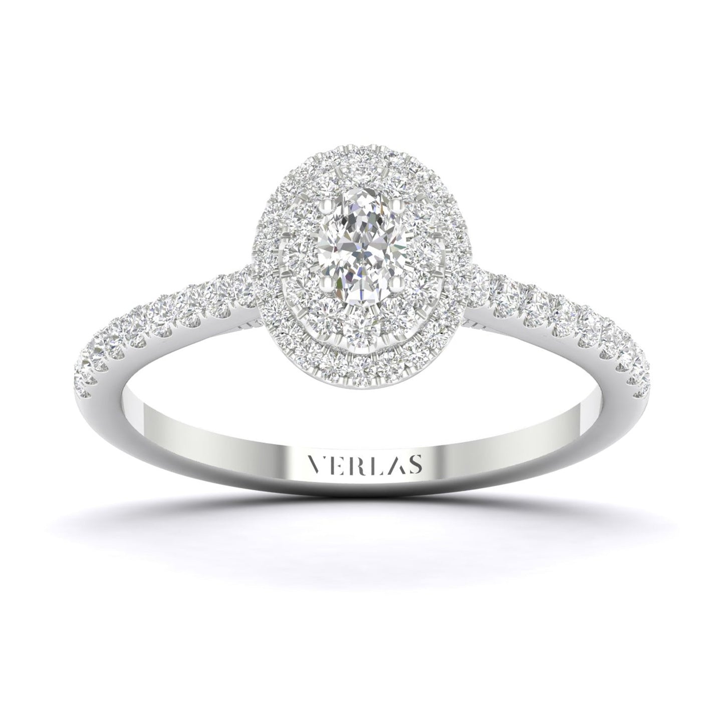 Signature Ellipse Double Halo Ring