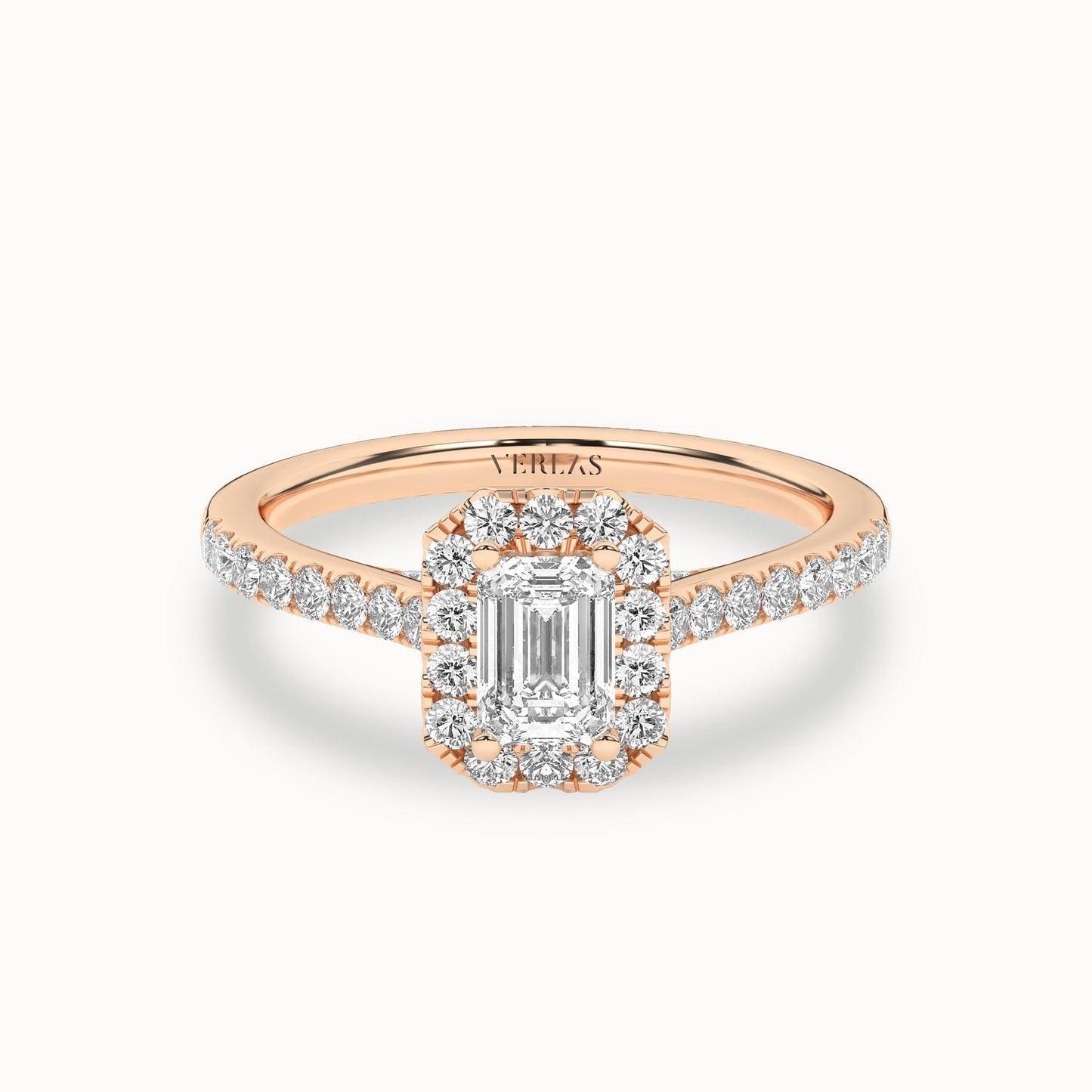 Signature Emerald Halo Ring