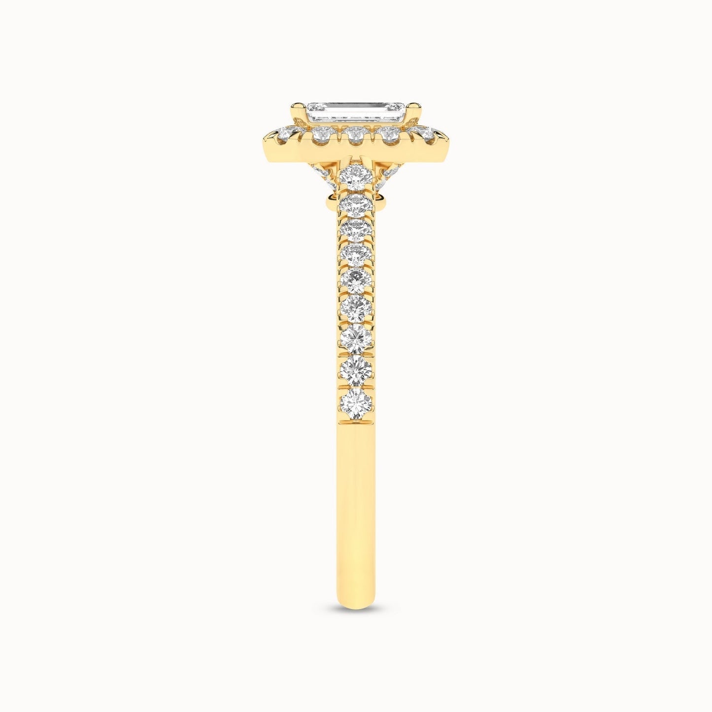 Signature Emerald Halo Ring