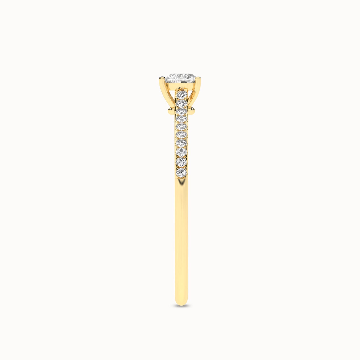 Signature Heart Ring_Product Angle_1/4Ct - 4