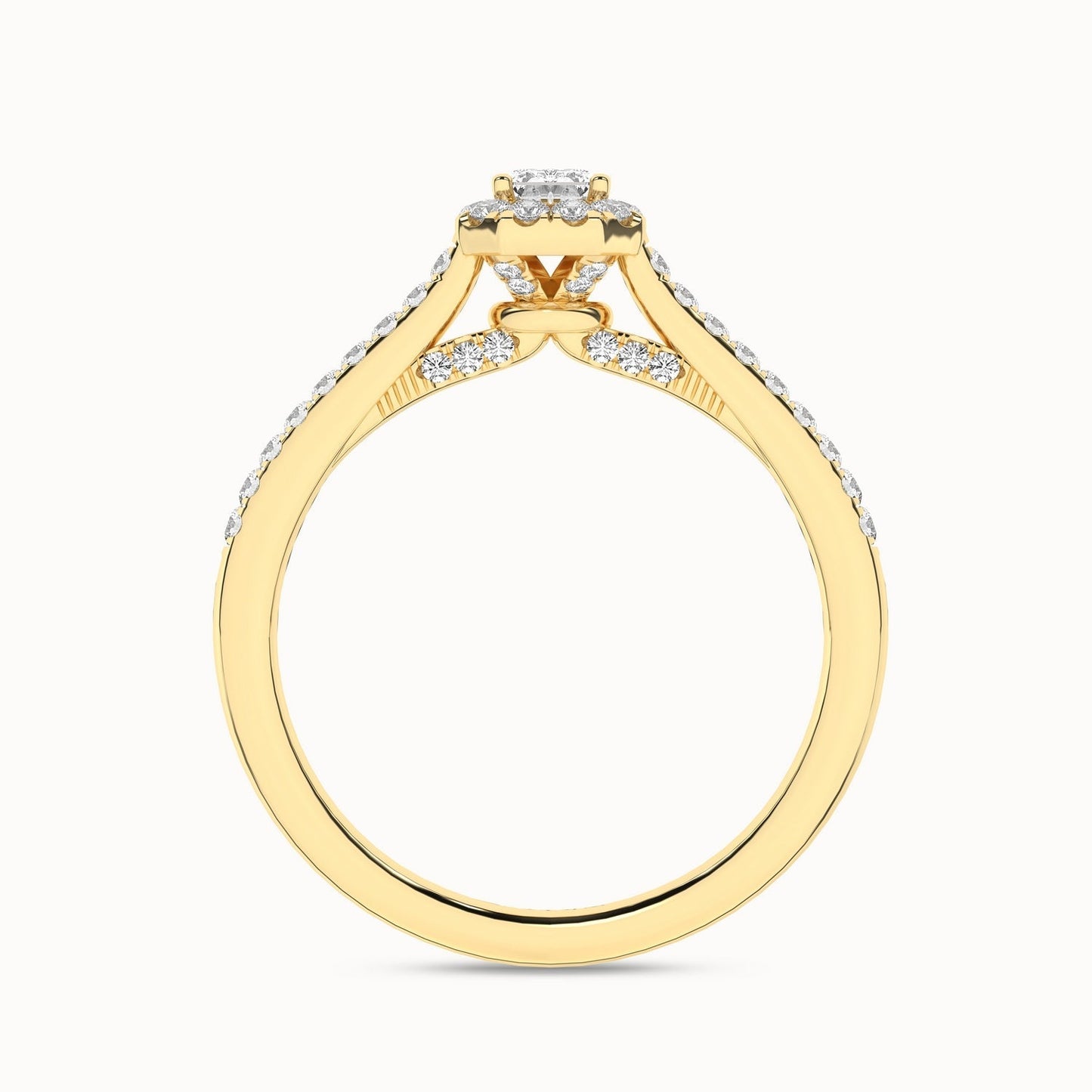 Signature Emerald Halo Ring