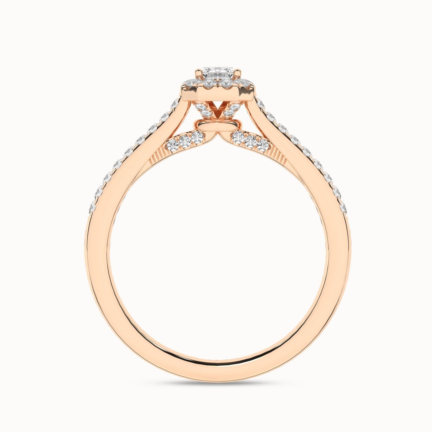 Signature Emerald Halo Ring