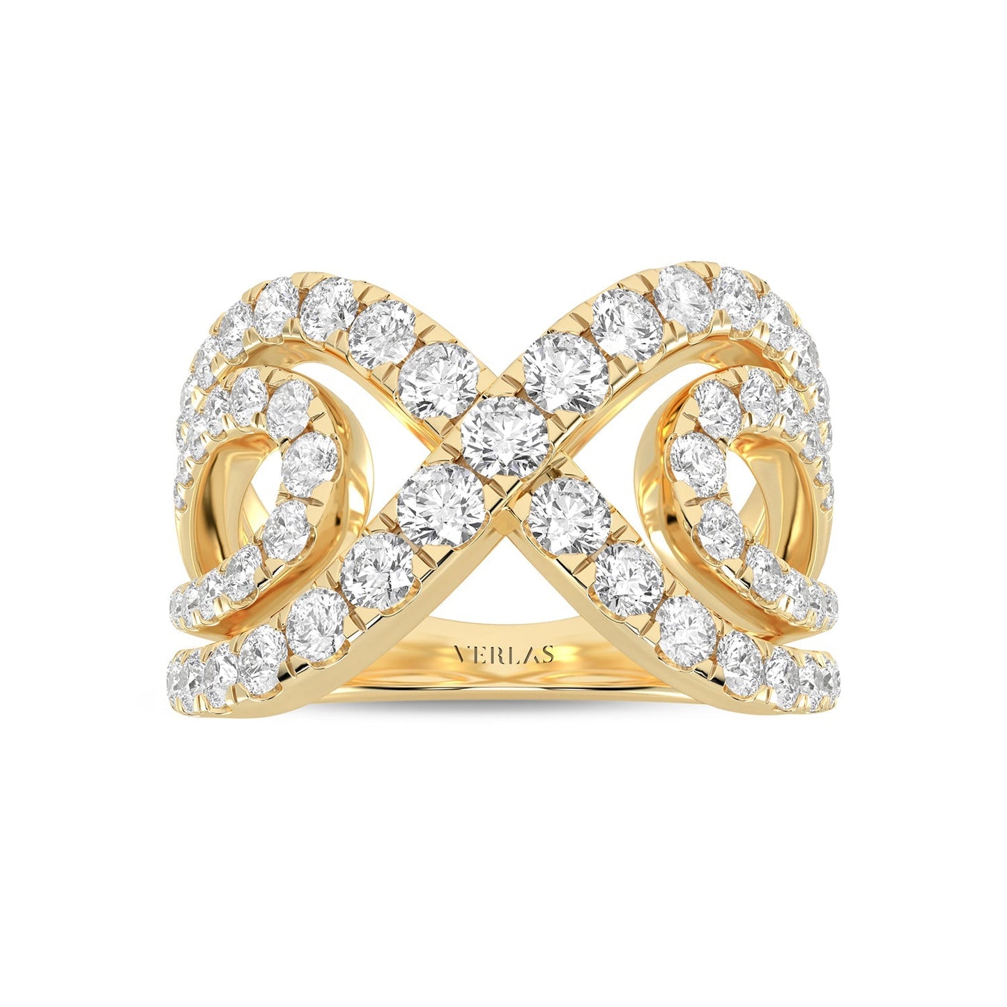 Essential 4-Pronged Round Ring_Product Angle_1 1/3 Ct. - 2