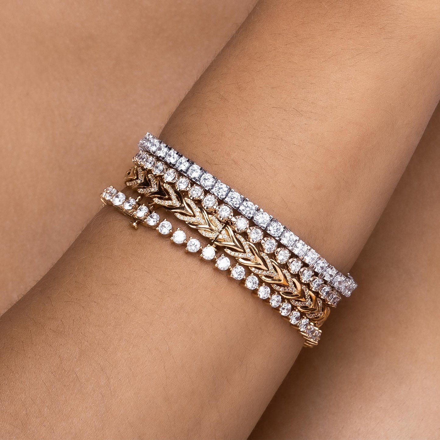 Woven Hearts Bracelet