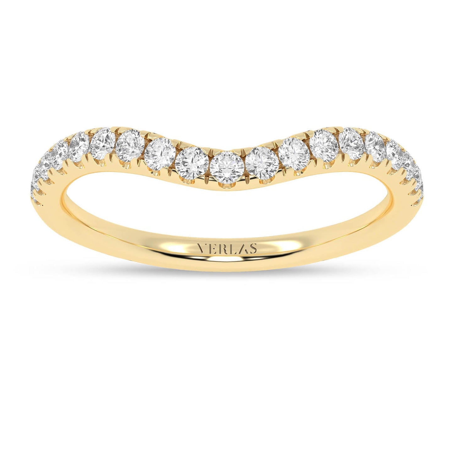 Rippling Round Ring