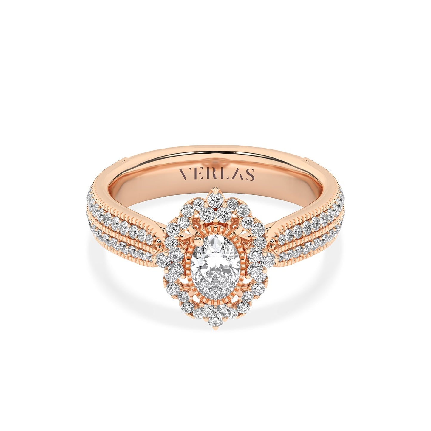Ornate Ellipse Ring