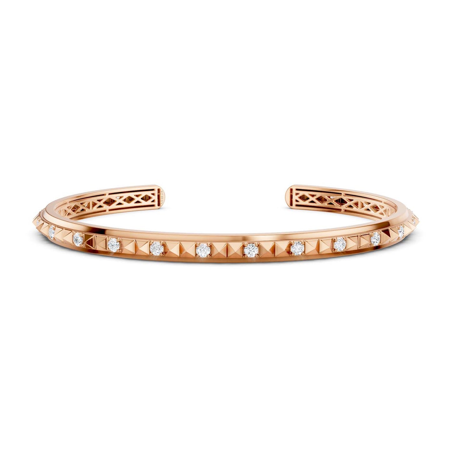 Pyramid Luxe Cuff Bracelet