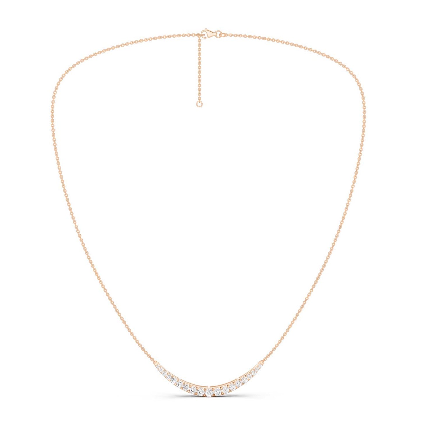 Graduated Diamond Pendant