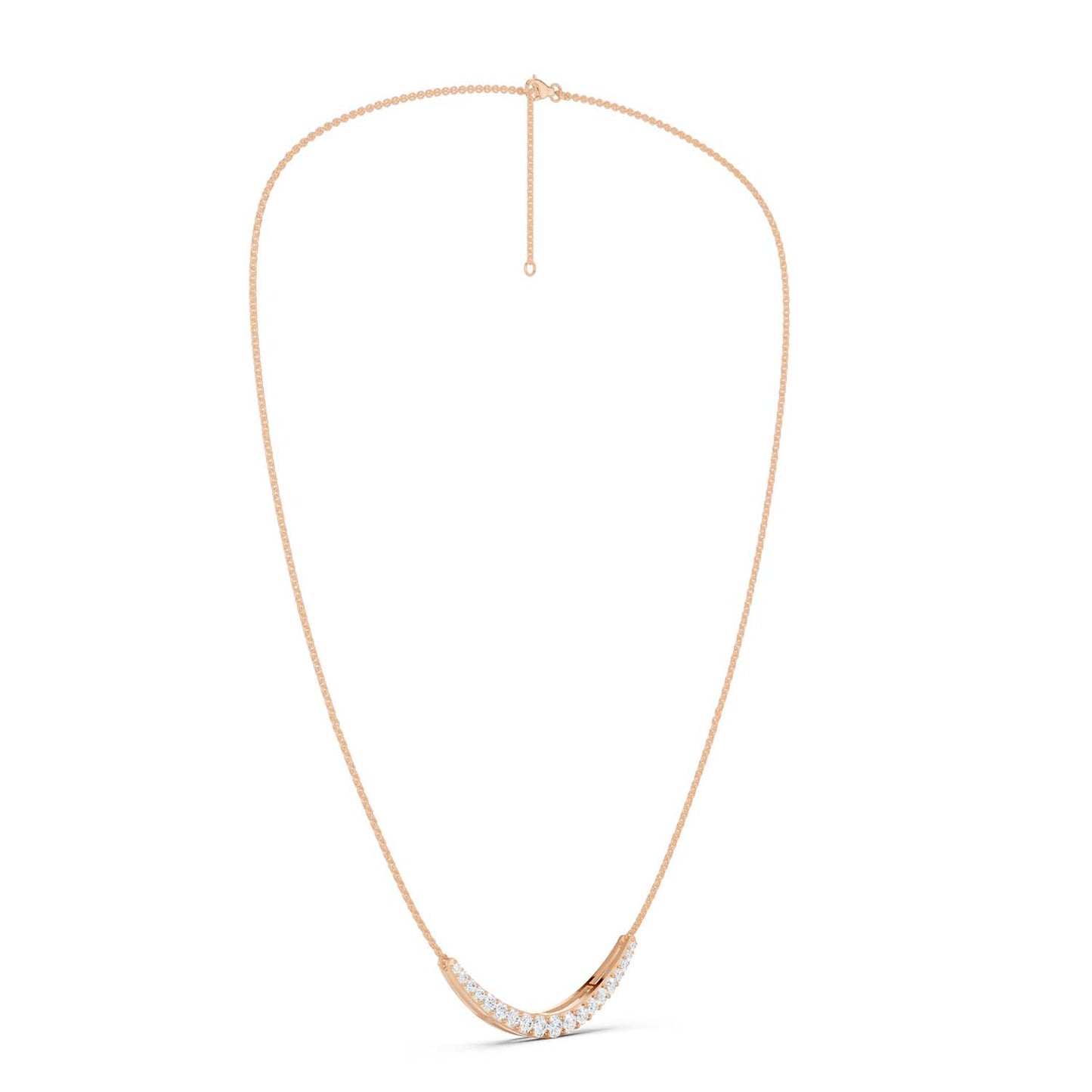Graduated Diamond Pendant