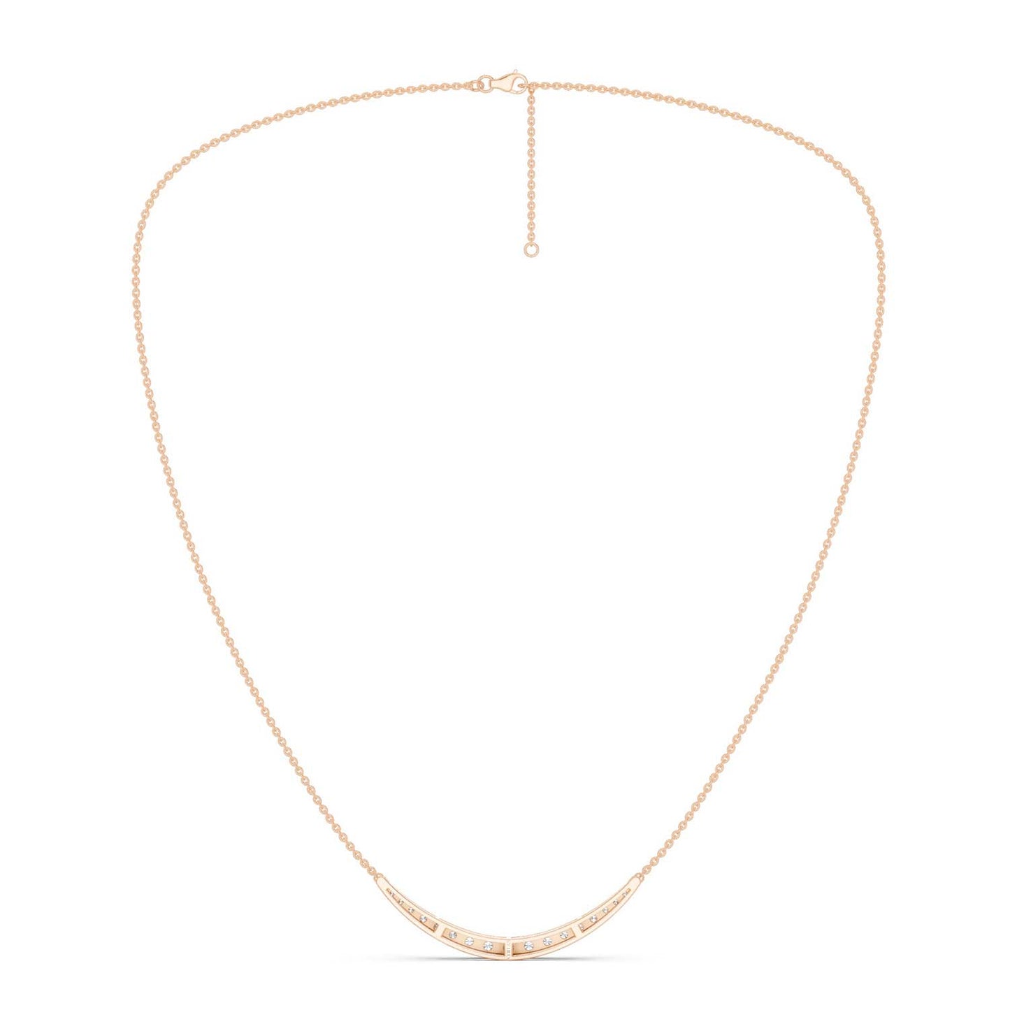 Graduated Diamond Pendant