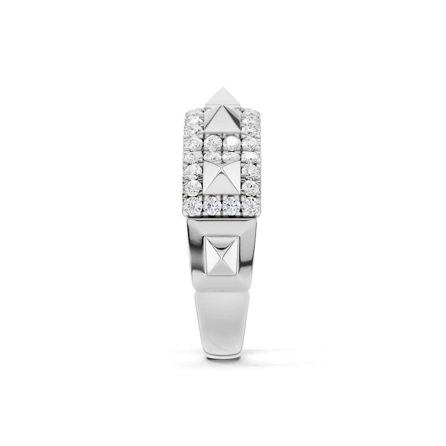 Pyramid Luxe Geometric Sleek Band