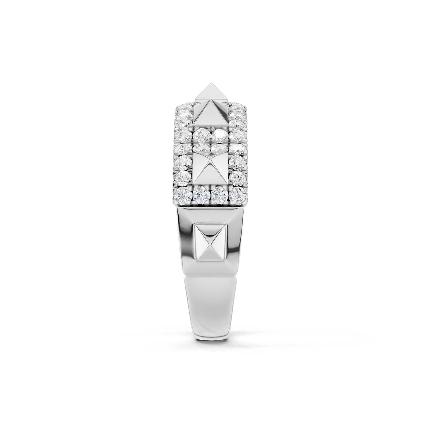 Pyramid Luxe Geometric Sleek Band