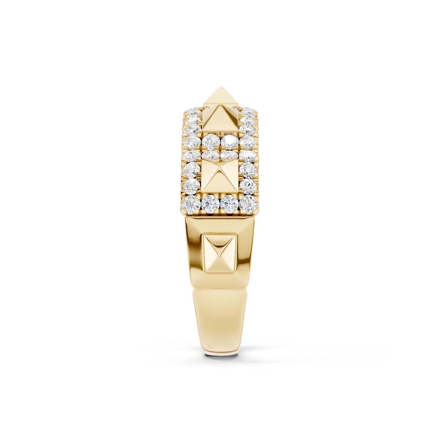 Pyramid Luxe Geometric Sleek Band