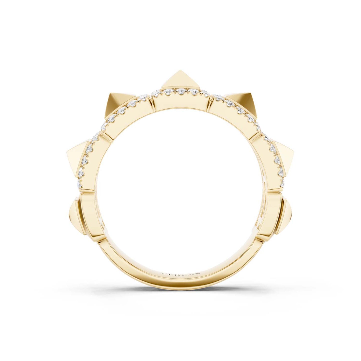 Pyramid Luxe Geometric Statement Band