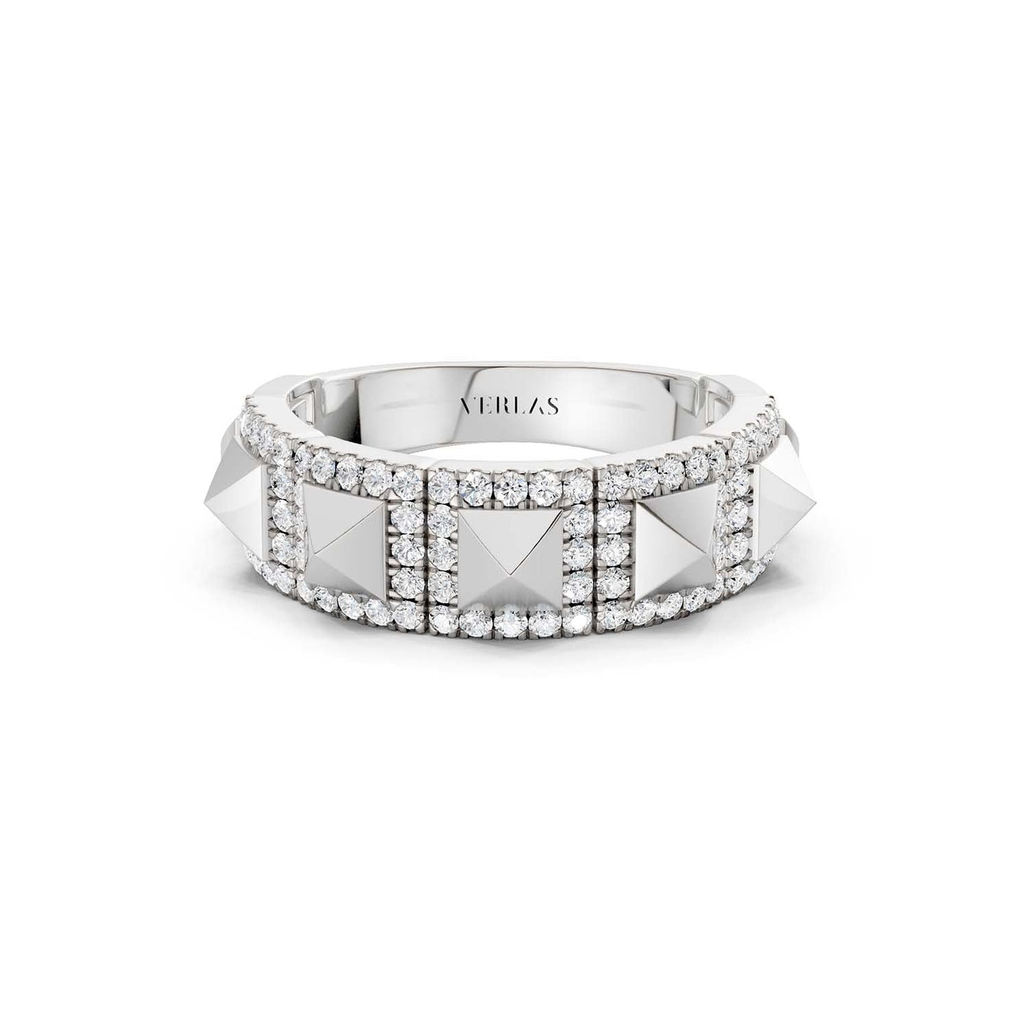 Pyramid Luxe Geometric Statement Band