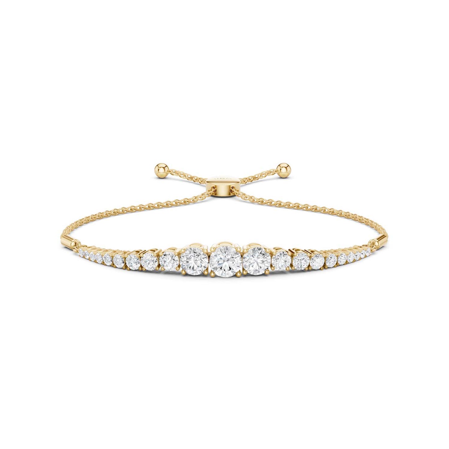 Graduated Round Bolo Bracelet