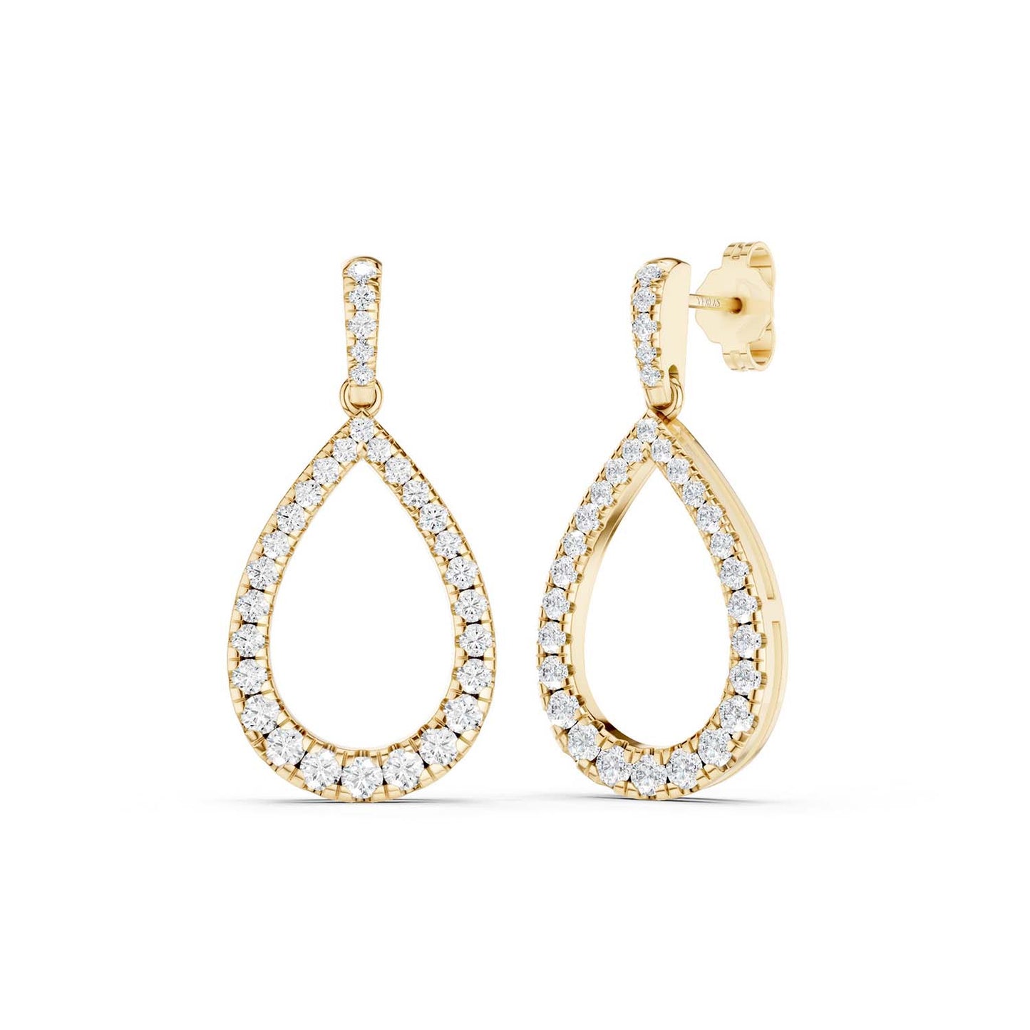 Silhouette Dewdrop Danglers