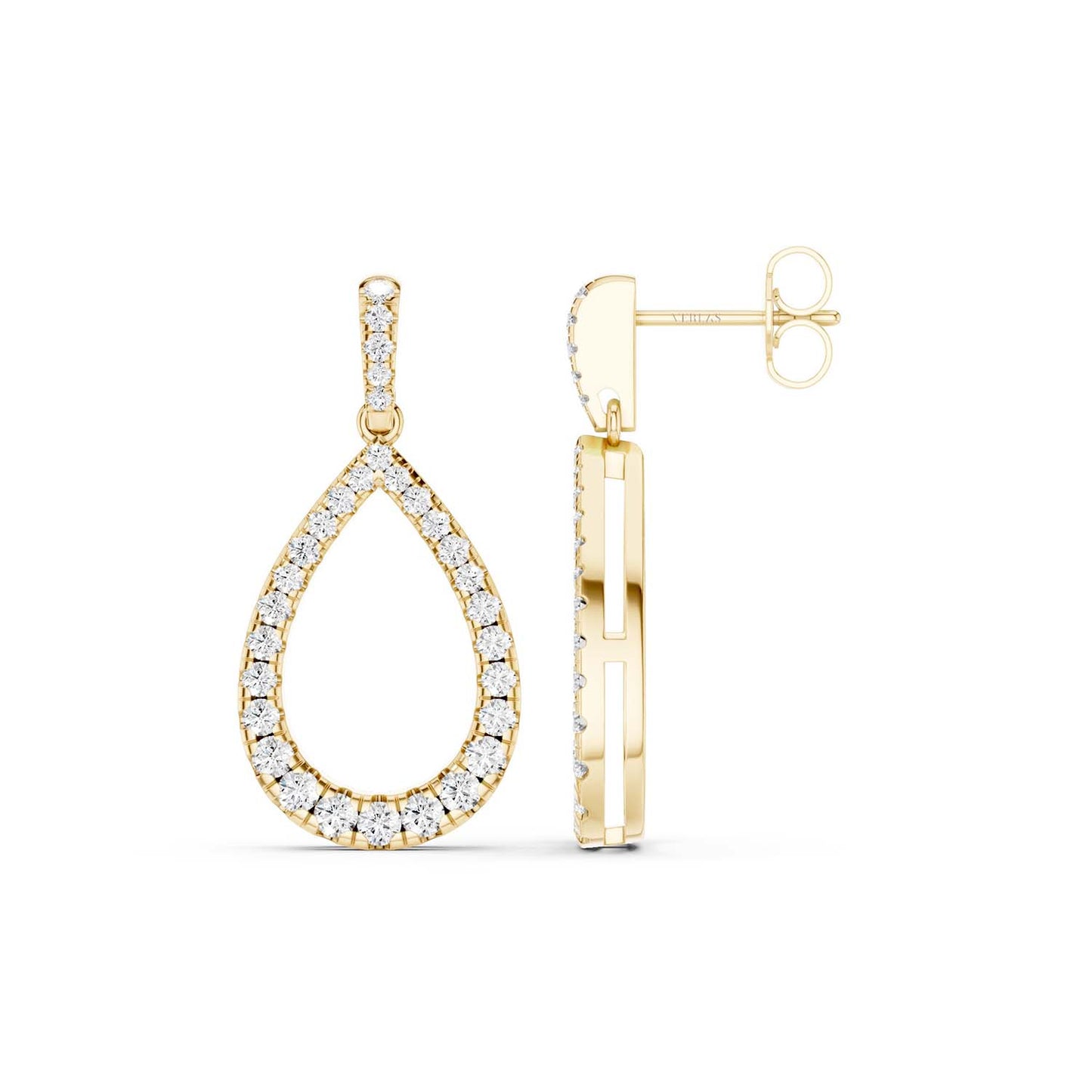 Silhouette Dewdrop Danglers