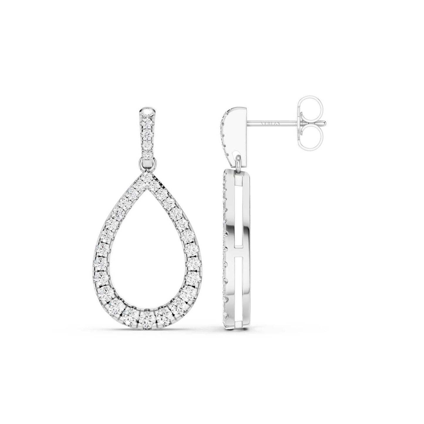 Silhouette Dewdrop Danglers