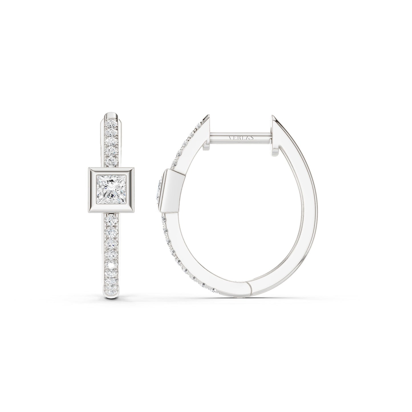 Embellished Princess Hoops