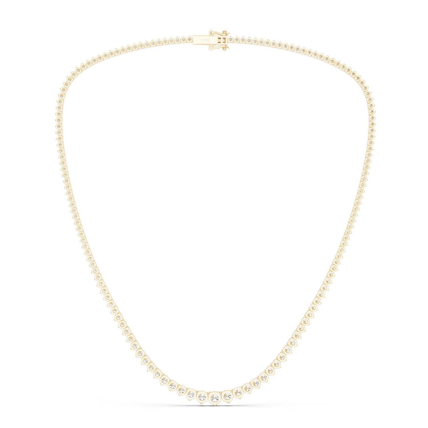 Graduated Tennis Necklace