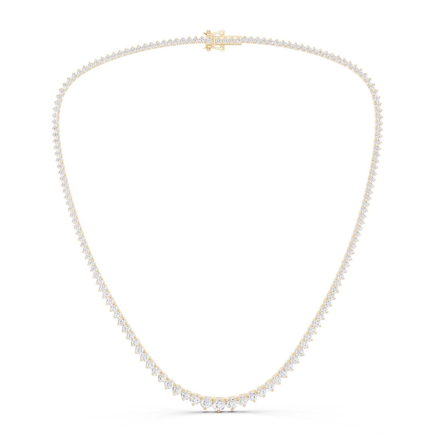 Graduated Tennis Necklace