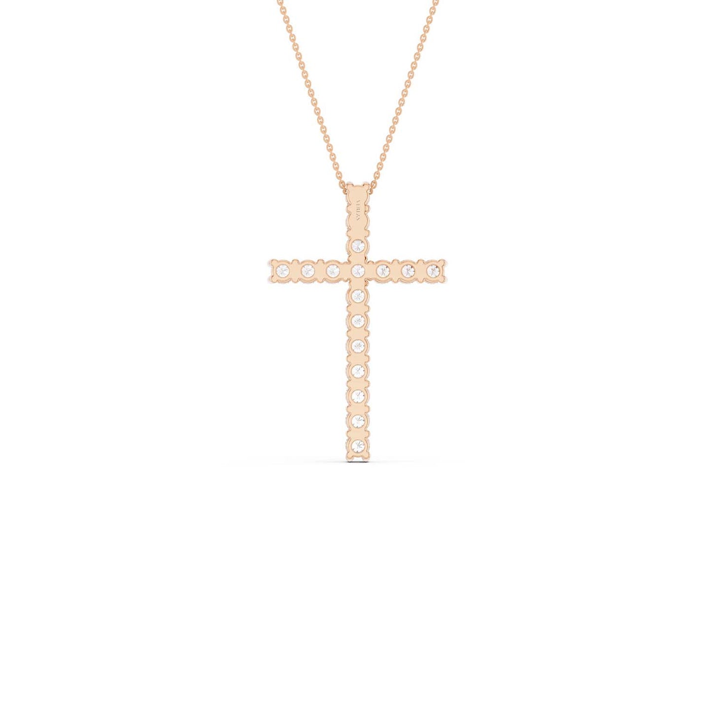 Signature Diamond Cross Necklace