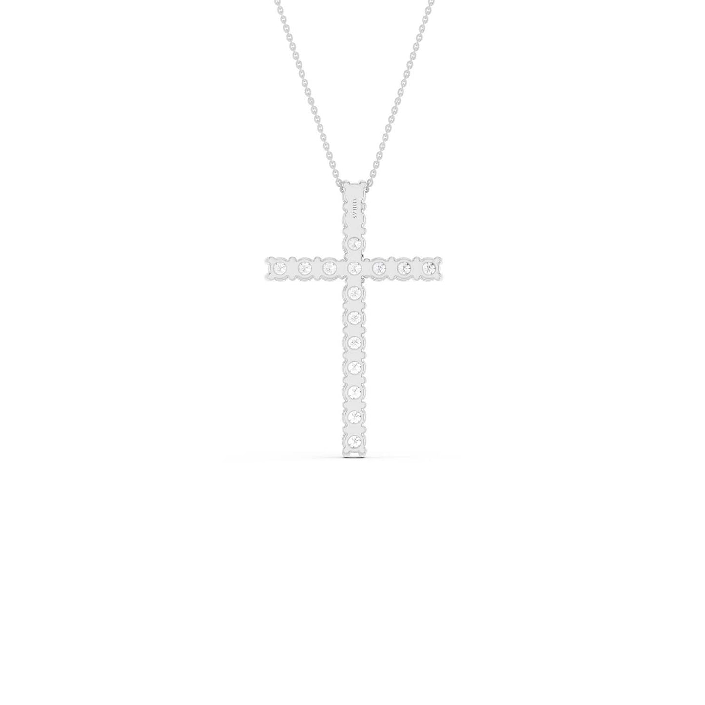 Signature Diamond Cross Necklace