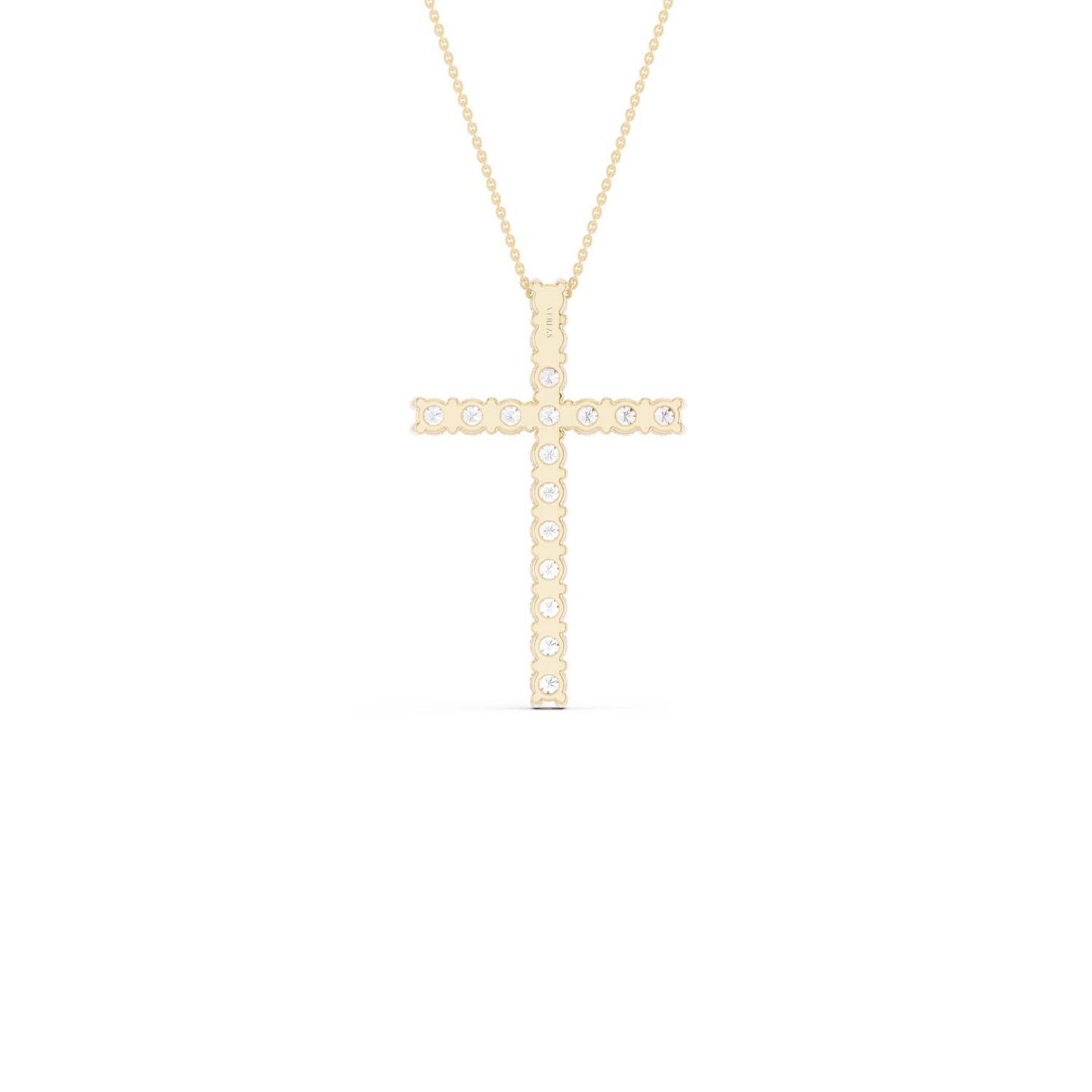 Signature Diamond Cross Necklace