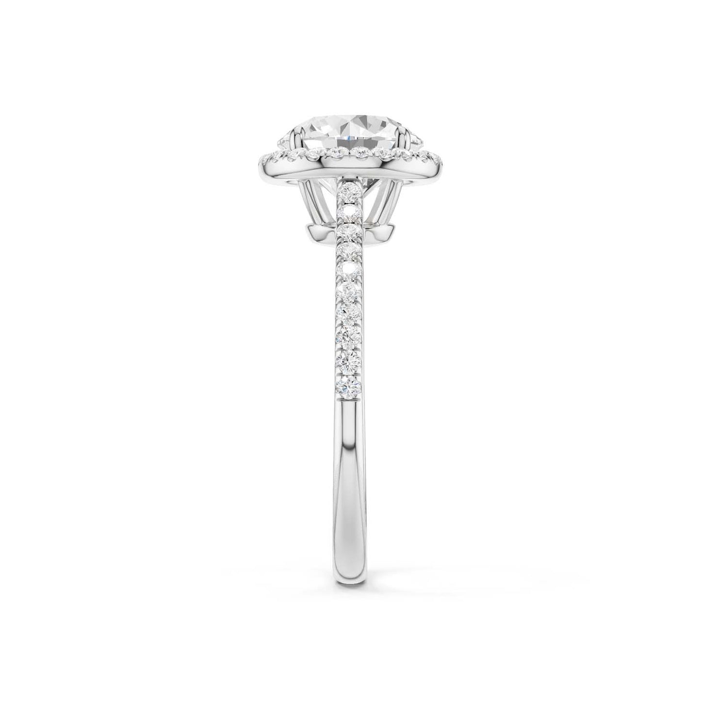 Round Signature Halo Ring