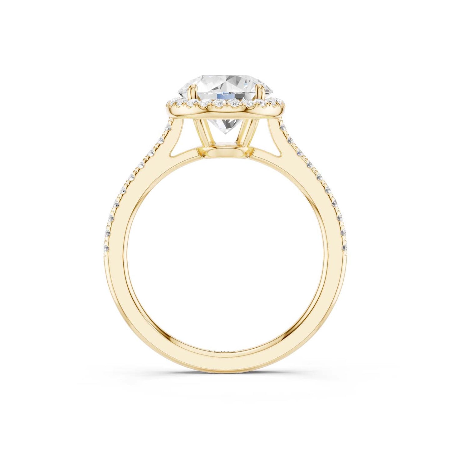 Round Signature Halo Ring
