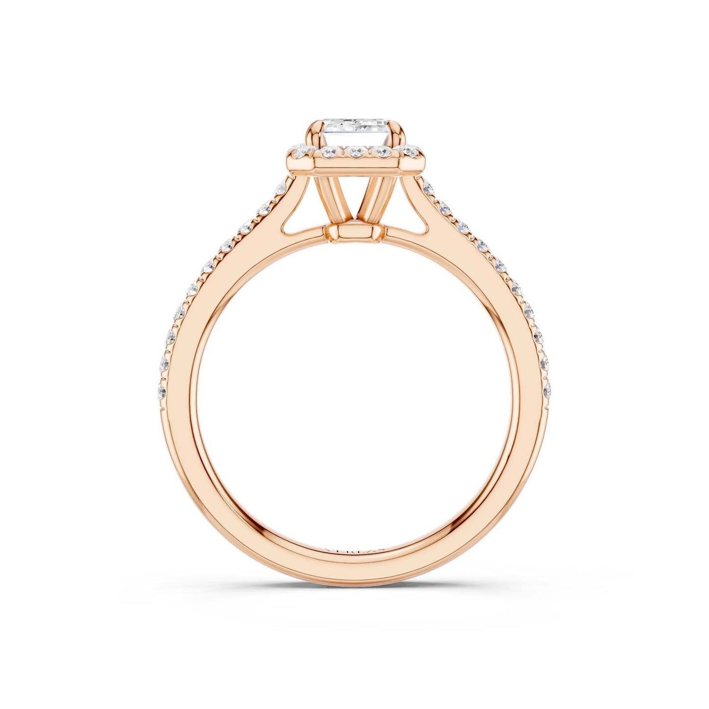 Emerald Signature Halo Ring