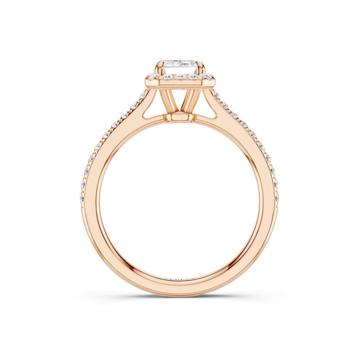 Emerald Signature Halo Ring