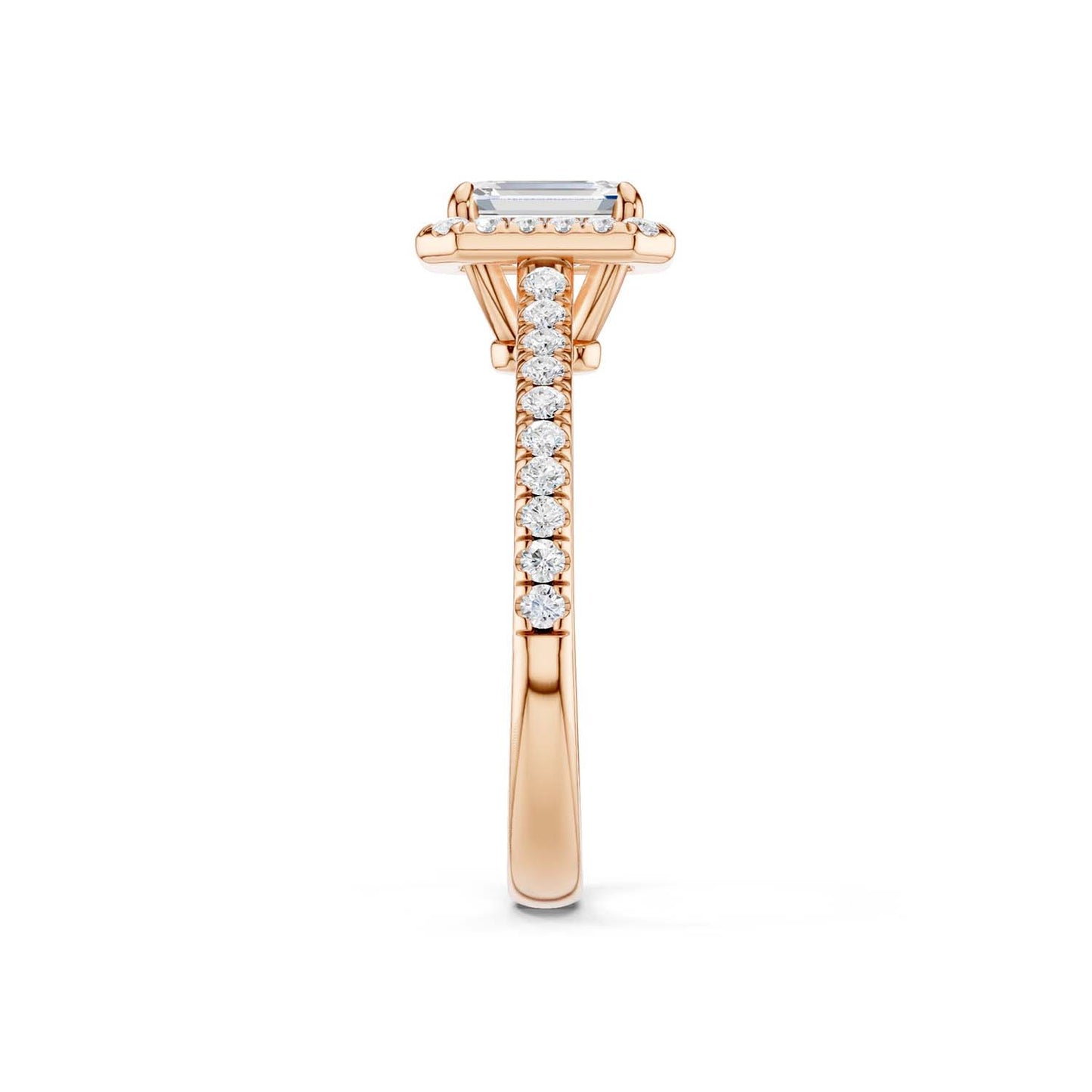 Emerald Signature Halo Ring