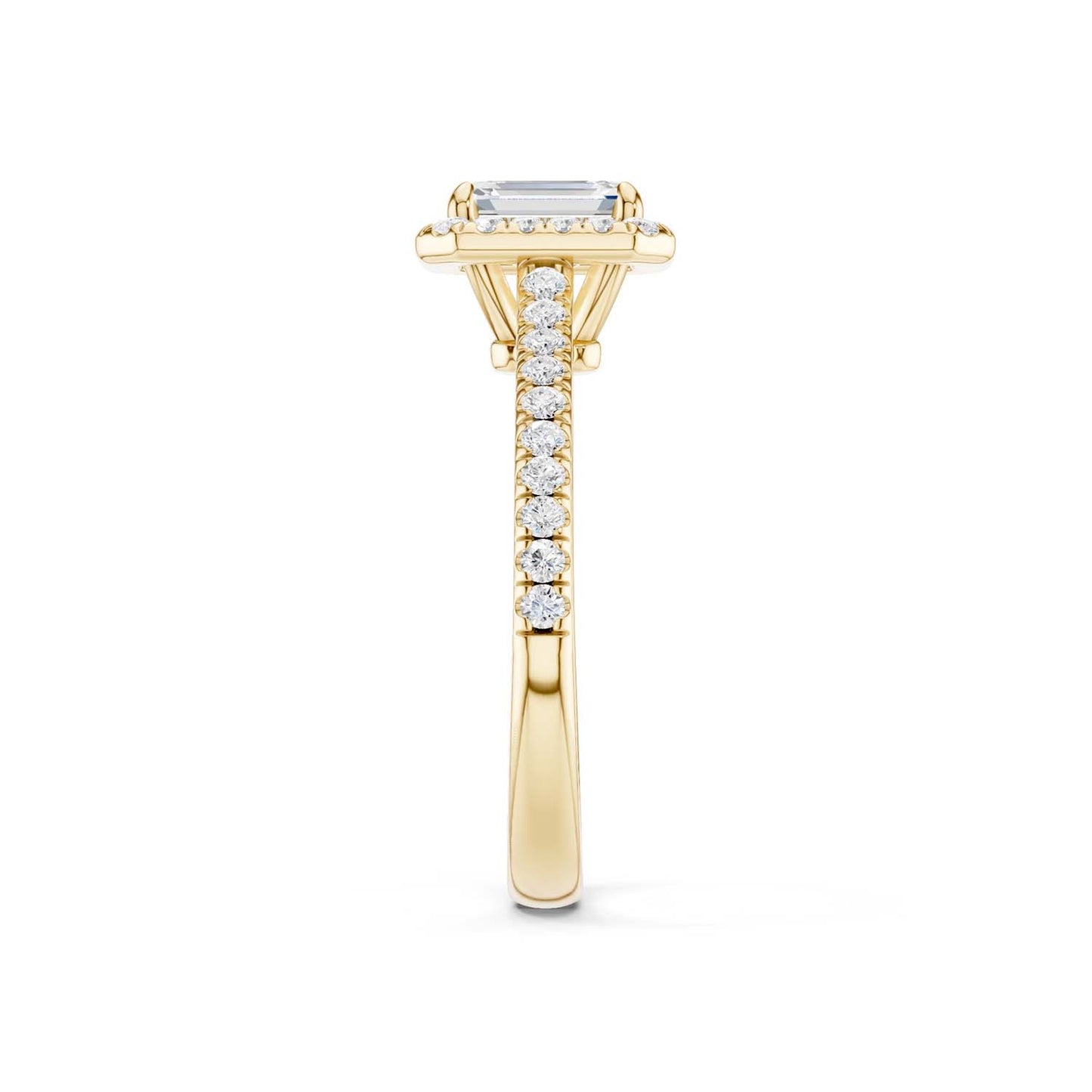 Emerald Signature Halo Ring