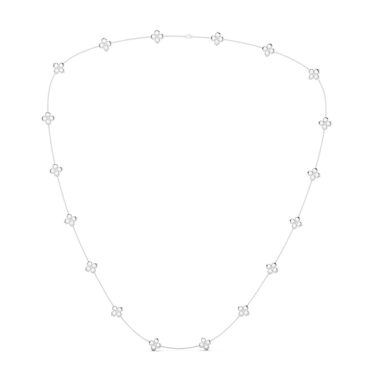 La Fleur Forever Diamond Stationed Necklace