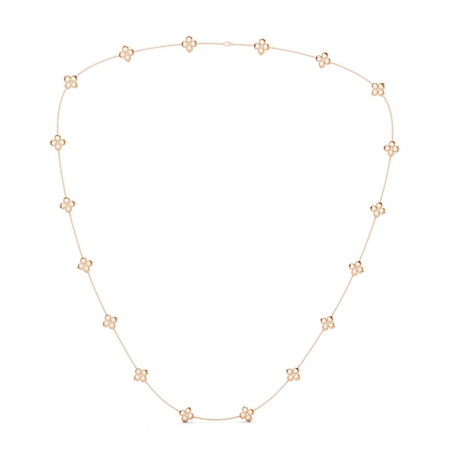 La Fleur Forever Diamond Stationed Necklace