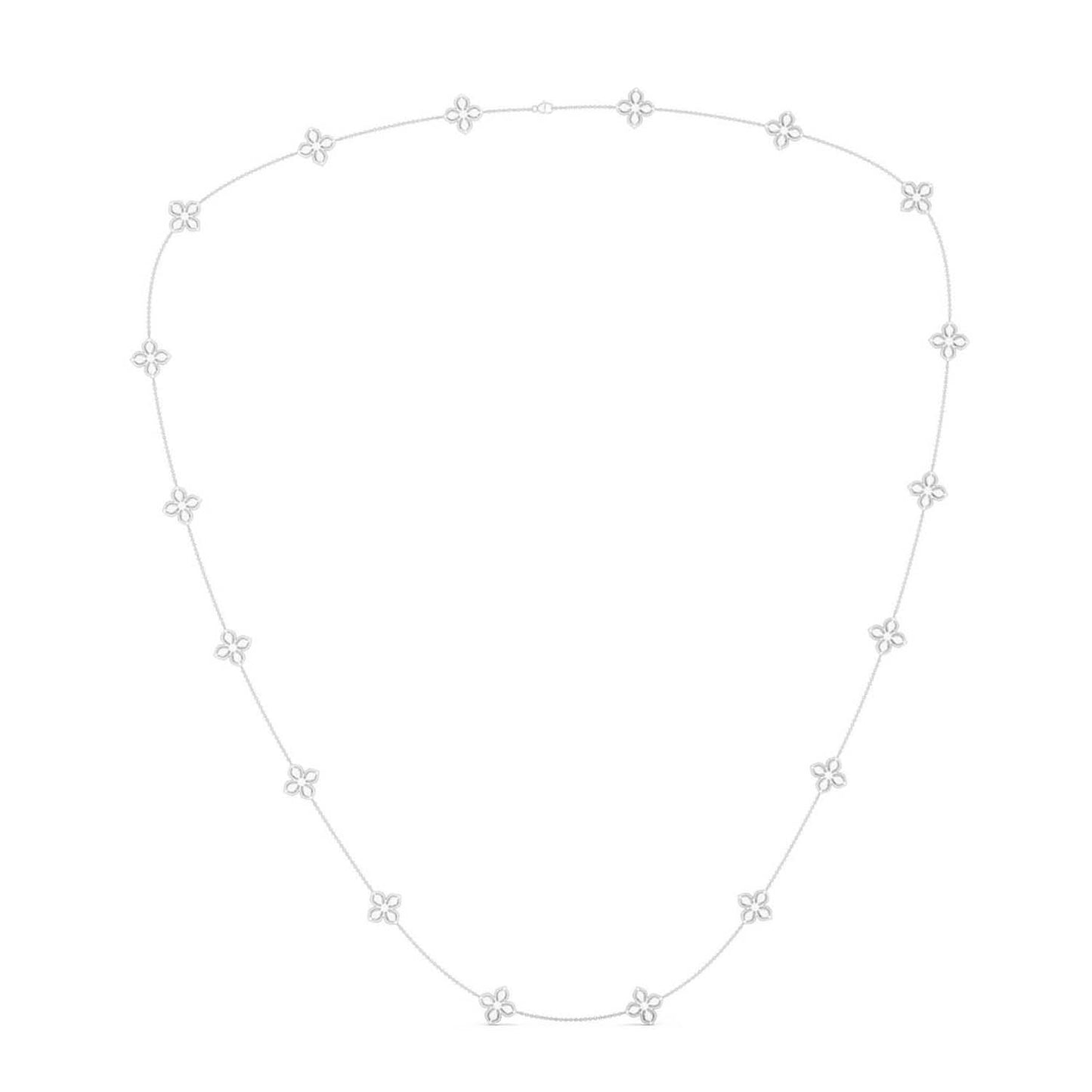 La Fleur Forever Diamond Stationed Necklace