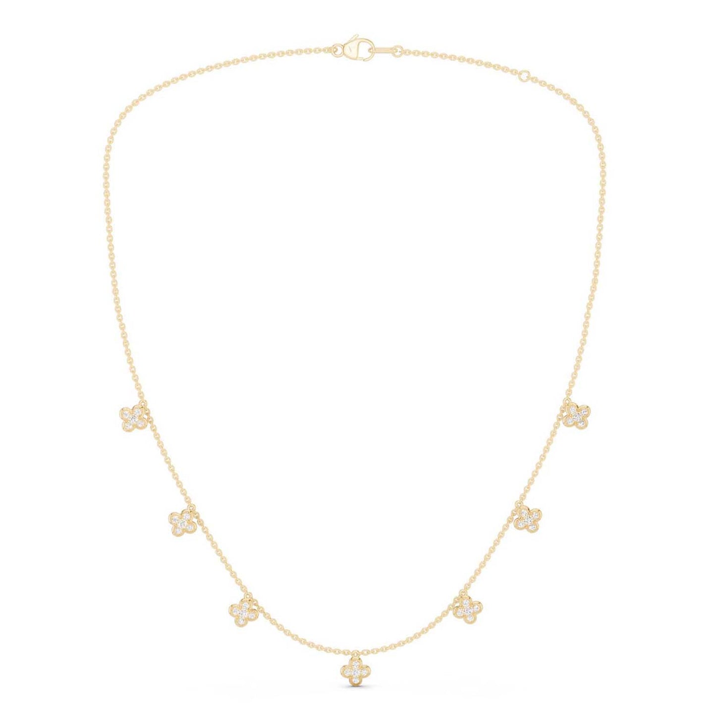 La Fleur Stationed Choker Necklace