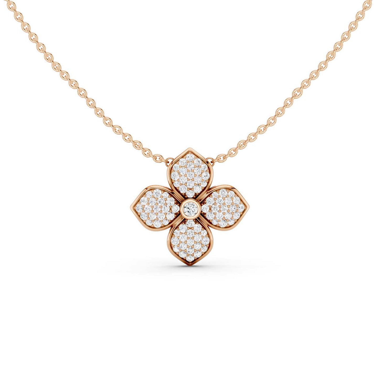 La Fleur Diamond Radiant Necklace
