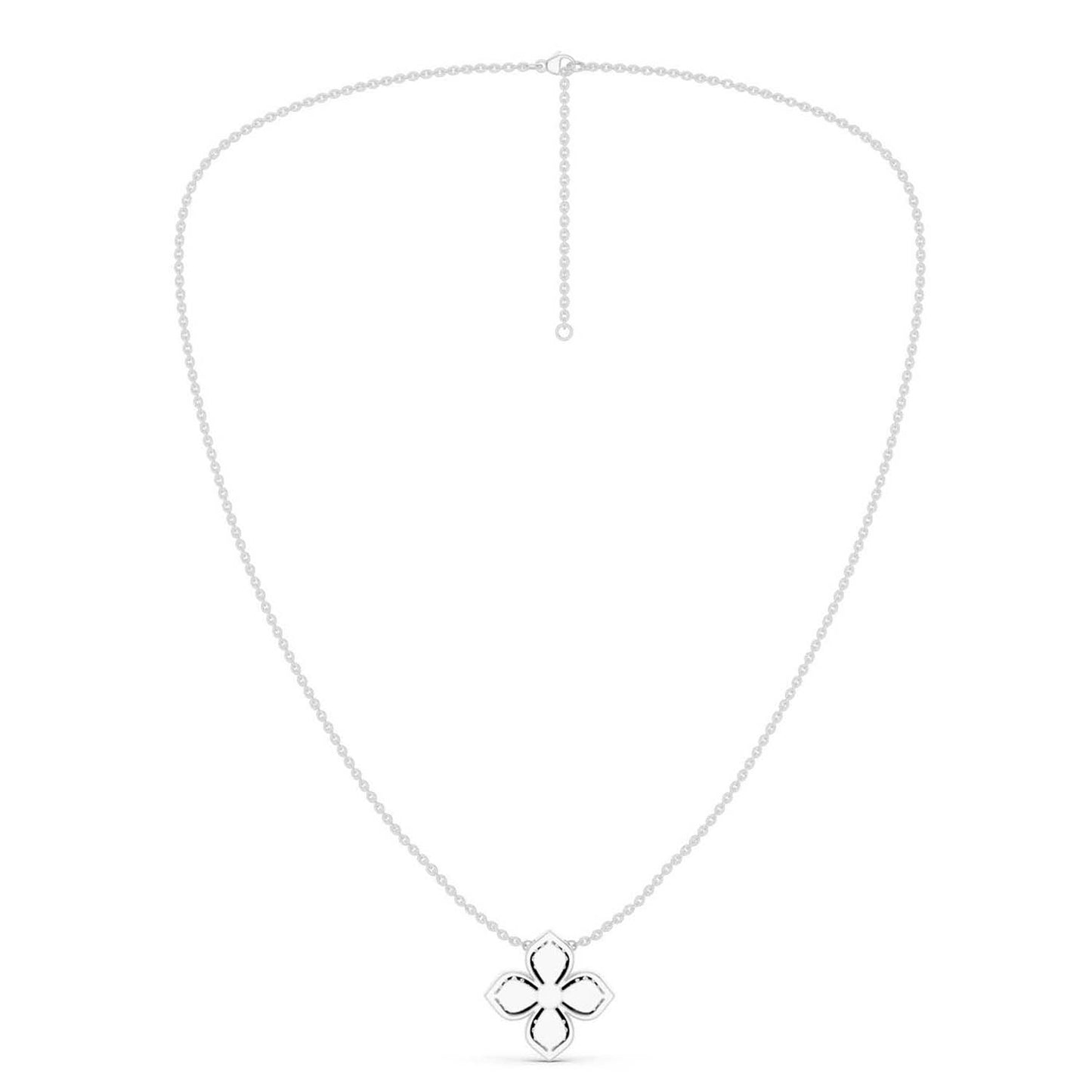 La Fleur Diamond Radiant Necklace