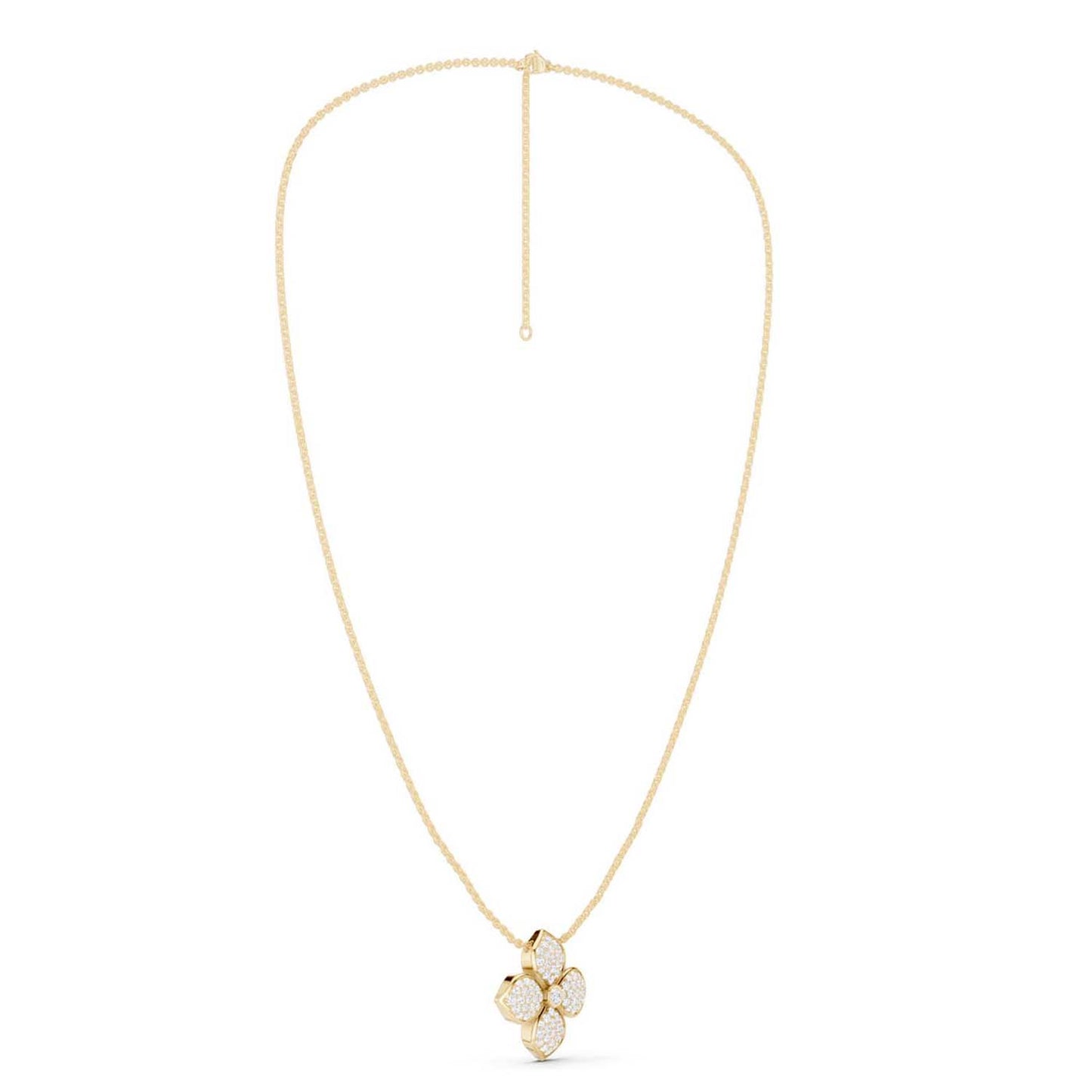La Fleur Diamond Radiant Necklace