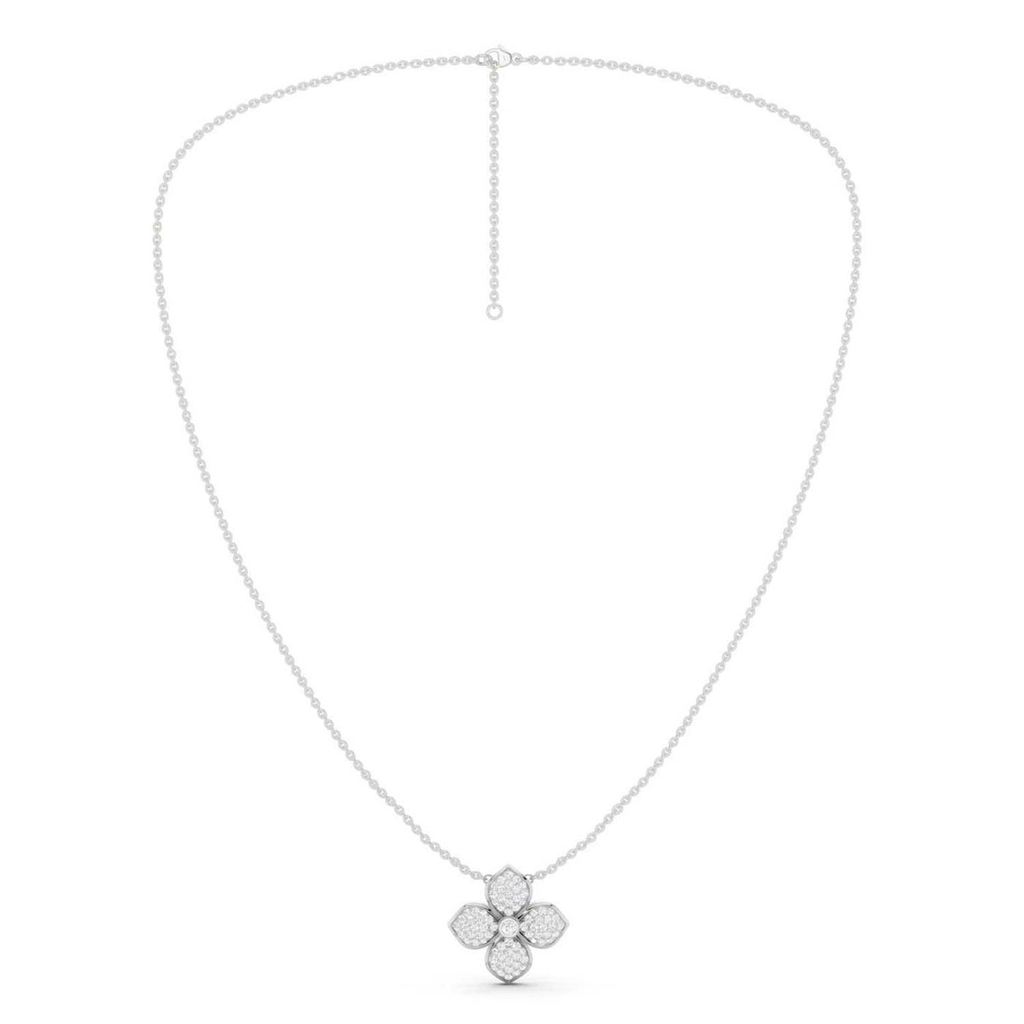 La Fleur Diamond Radiant Necklace