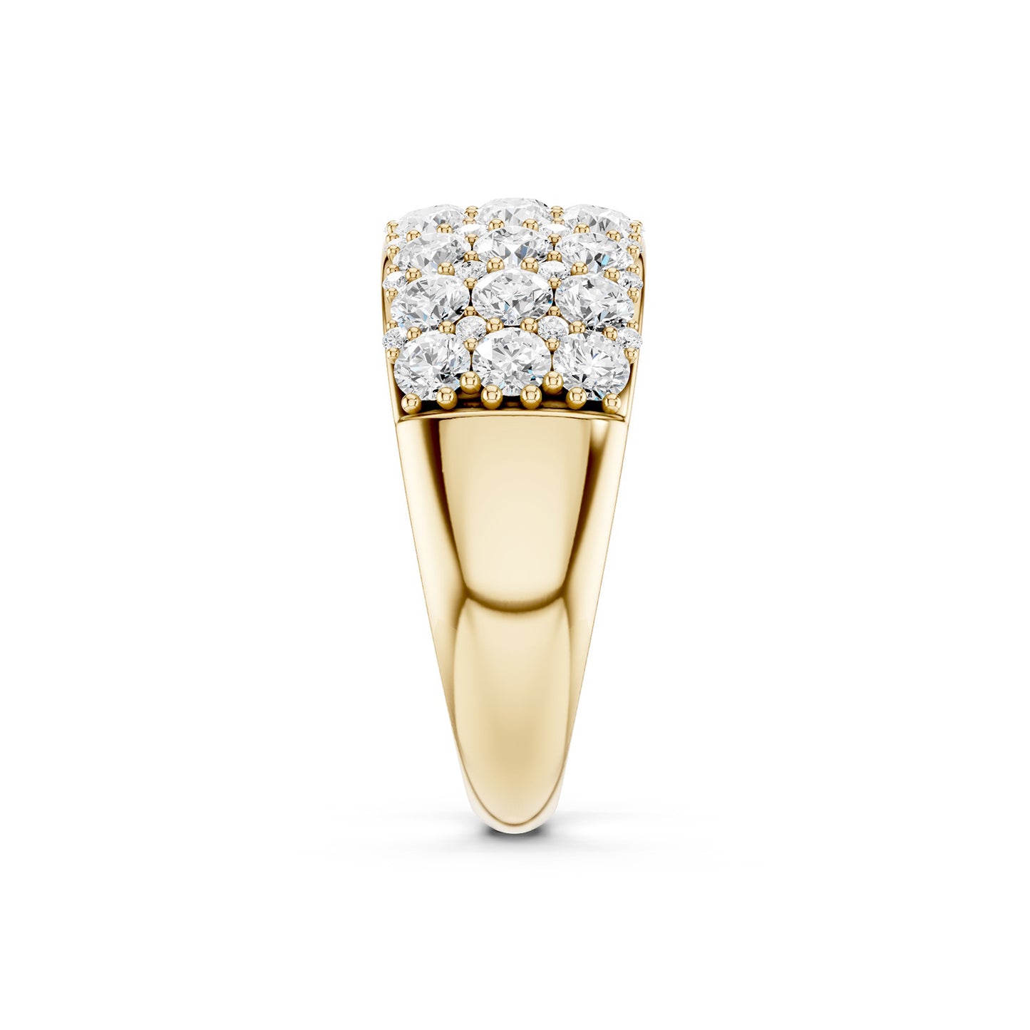 3-Row Exquisite Band