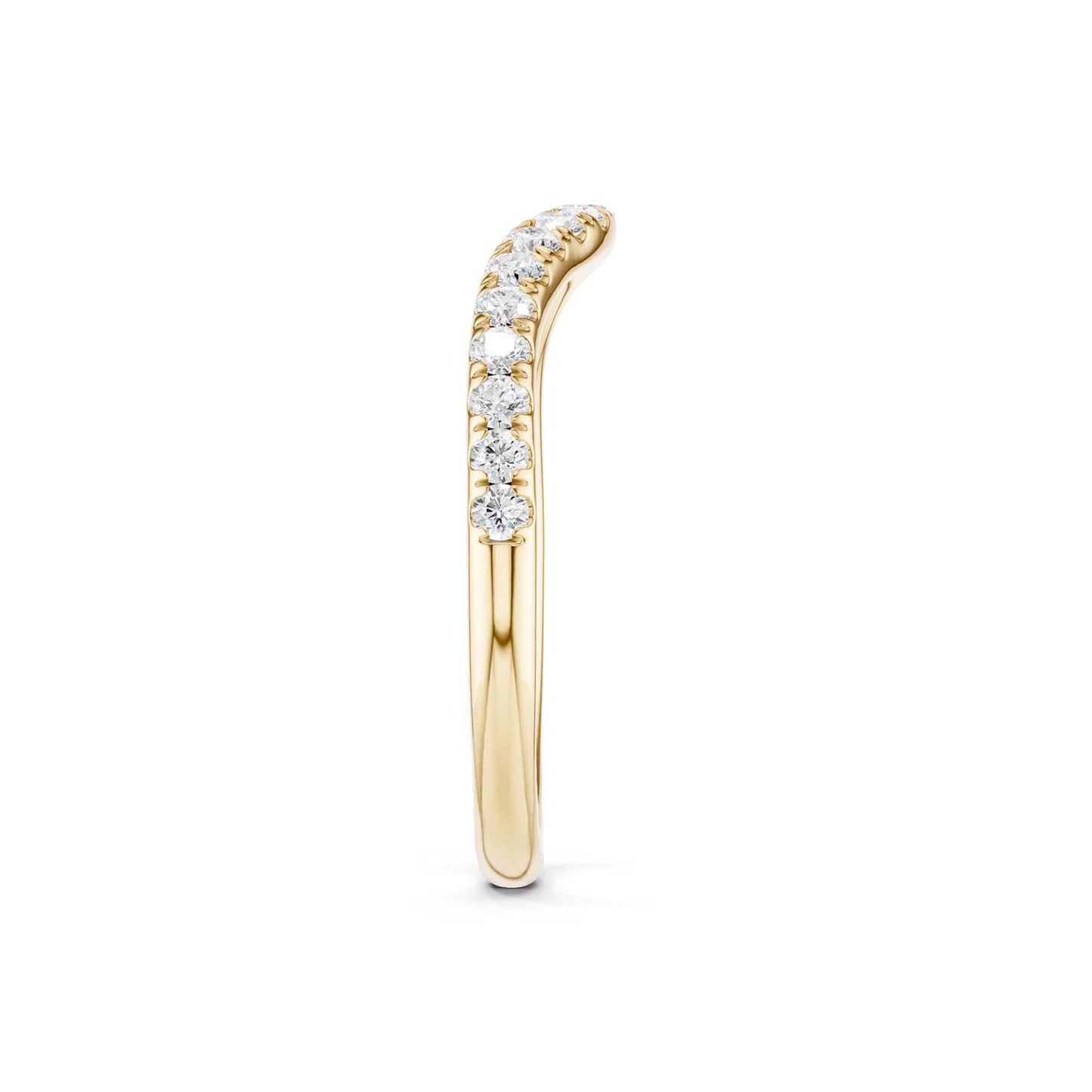 Rippling Round Ring