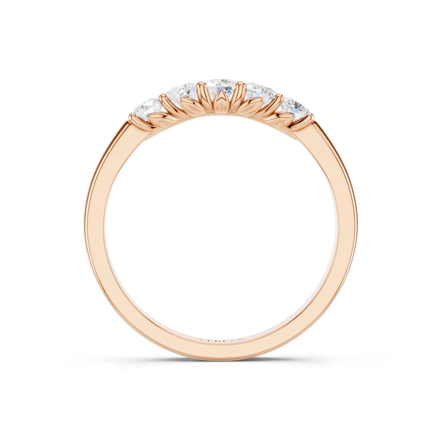5-Stone Round Vows