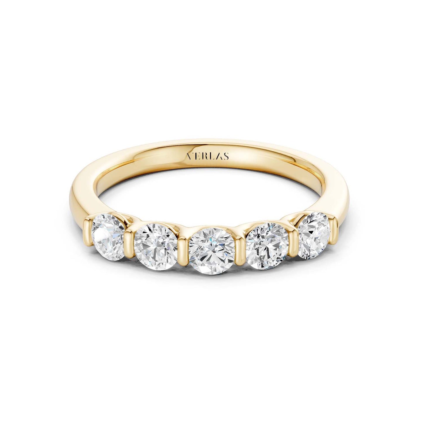 5-Stone Keepsake Round Vows