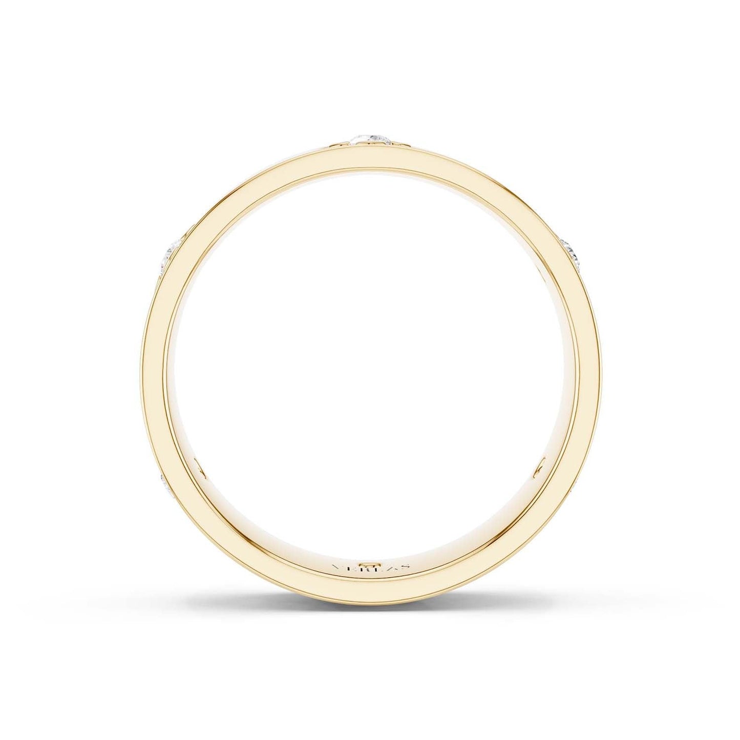 La Fleur 5.10mm 6-Diamonds Round Band